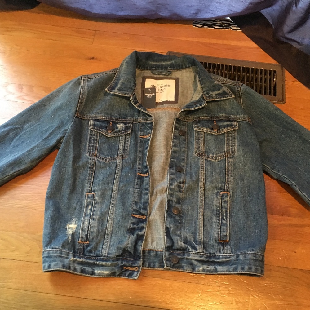 Brand New! Abercrombie & Fitch Jean Jacket
